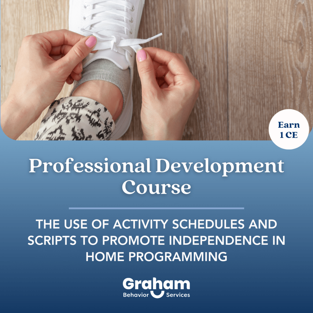 Activity Schedules and Scripts to Promote Independence